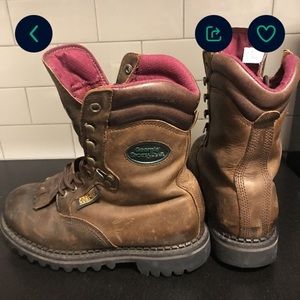 Georgia leather boots